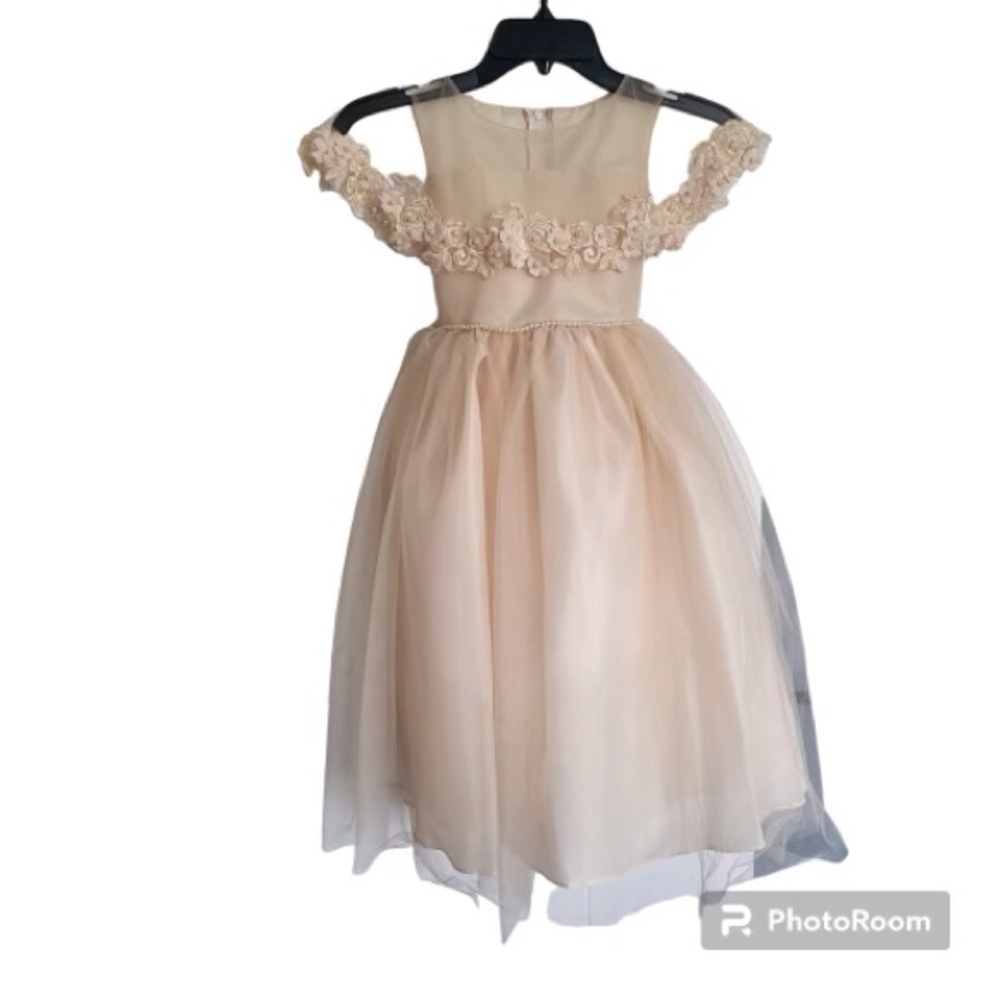 Beautiful Little Girls Flower Dress